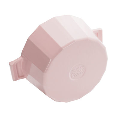 Pink 3.8L Induction Soup Pot Heated Evenly 32cm Enamel Cast Iron Pot