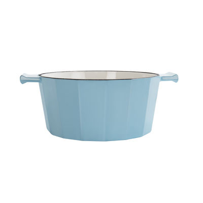 500℉ Enamel Cast Iron Stock Pots 32cm Environmentally Friendly