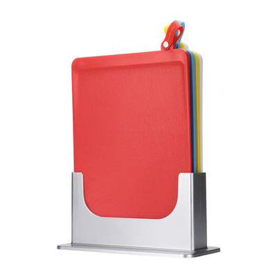 PP Red Kitchen Cutting Board 2kg Corrosion Resistance Antimicrobial 23cm Width