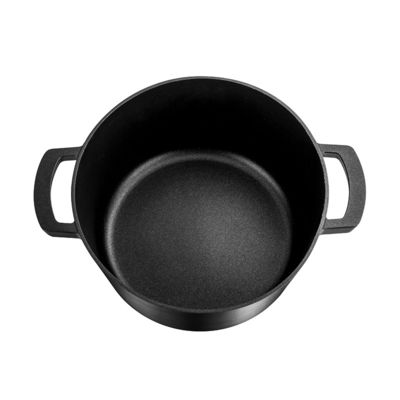1.4kg Die Cast Cooking Pots  Pfluon Coatinig Spill Proof 24cm Non Stick Pot
