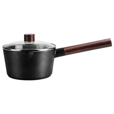PFOA Free Aluminium Milk Pan 1.15KG Milk Warmer Pot With 22.5cm Handle