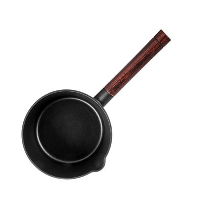 2L Small Non Stick Milk Pan Al Alloy Black With 22.5cm Handle