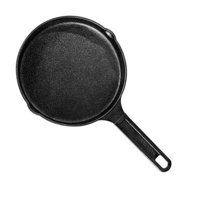 Cast Iron Skillet Pans 24cm Non Stick Wok Dishwasher Safe Rapidly heating