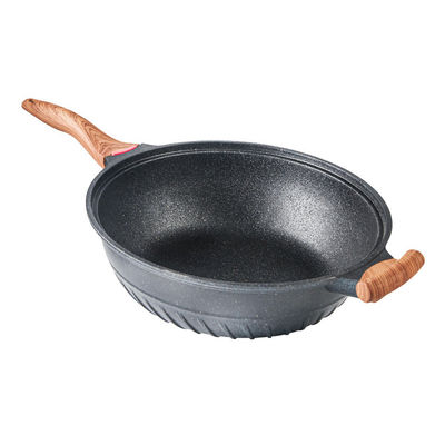 CE Induction Cookware 32cm Frying Pan PFOA Free For All Stoves
