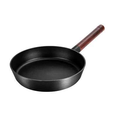 11inch Nonstick Aluminum Stir Frying Pan 1.6kg Dishwasher Safe With Glass Lid