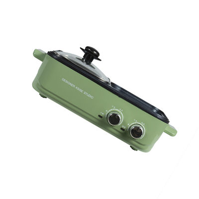 1L Multifunctional Small Domestic Appliance Grill Hot Pot Pan Non Stick 220V
