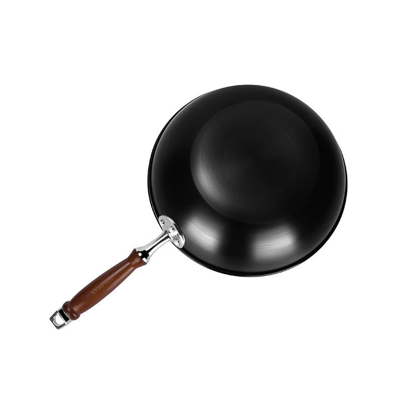 2.35kg Round Skidproof Kitchen Frying Pans Uncoated Chemical Free